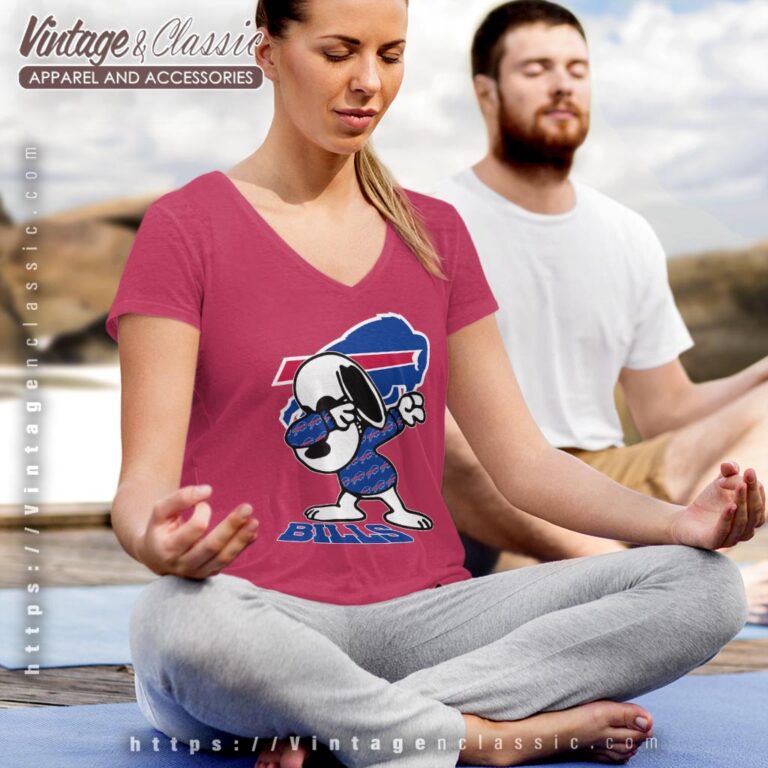 Snoopy Dabbing Buffalo Bills Shirt V Neck TShirt Snoopy Dabbing Buffalo Bills Shirt V Neck TShirt