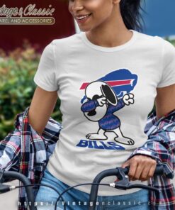 Snoopy Dabbing Buffalo Bills Shirt Women T shirt