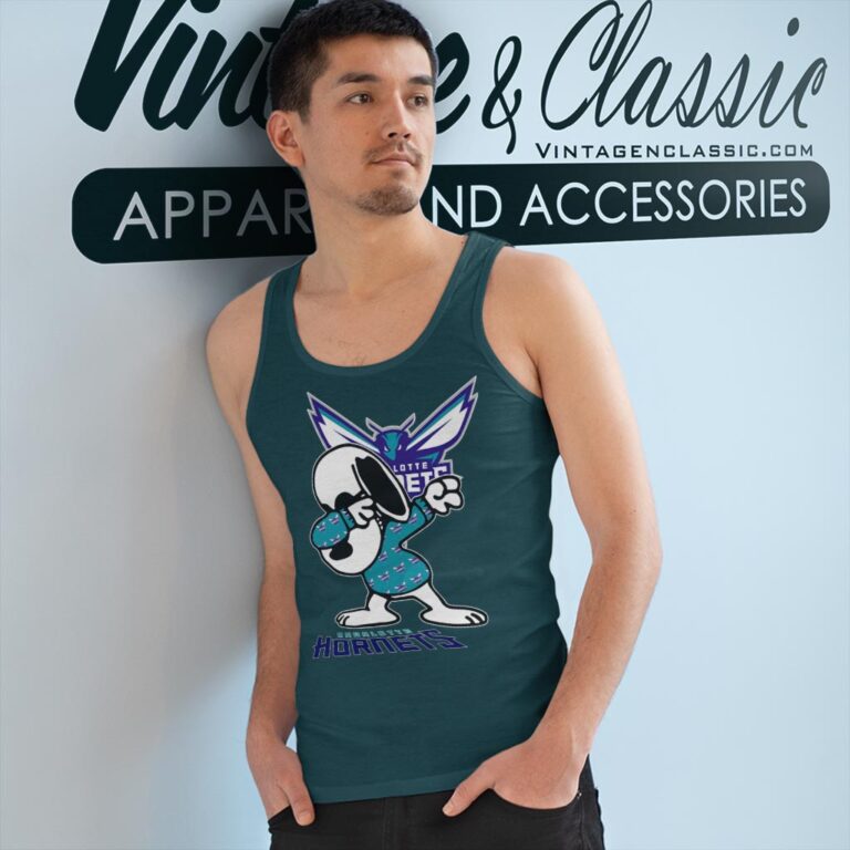 Snoopy Dabbing Charlotte Hornets Shirt Tank Top Racerback Snoopy Dabbing Charlotte Hornets Shirt Tank Top Racerback