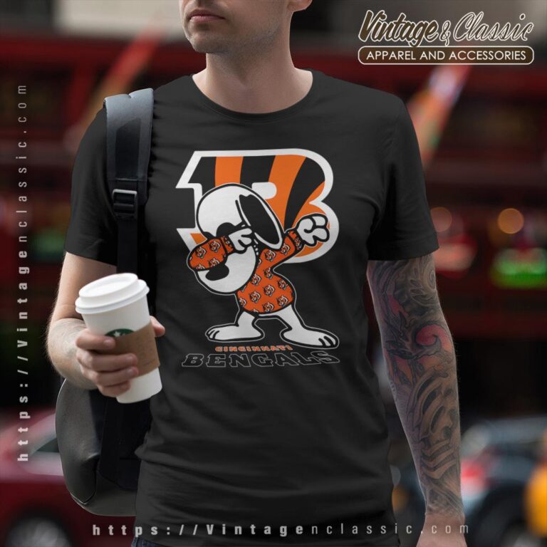 Snoopy Dabbing Cincinnati Bengals Shirt T shirt Snoopy Dabbing Cincinnati Bengals Shirt T shirt