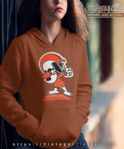 Snoopy Dabbing Cleveland Browns Shirt Hoodie