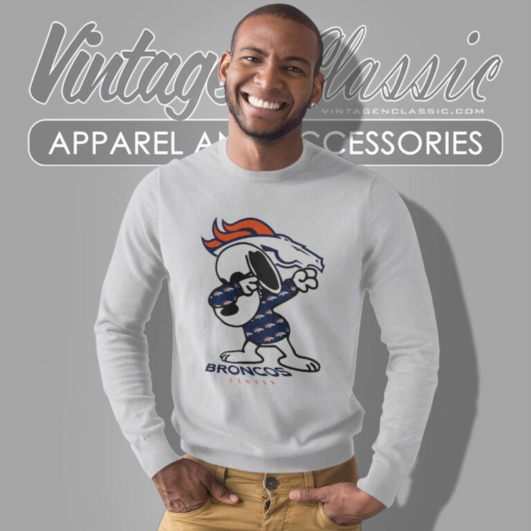 Snoopy Dabbing Denver Broncos Shirt Sweatshirt Snoopy Dabbing Denver Broncos Shirt Sweatshirt