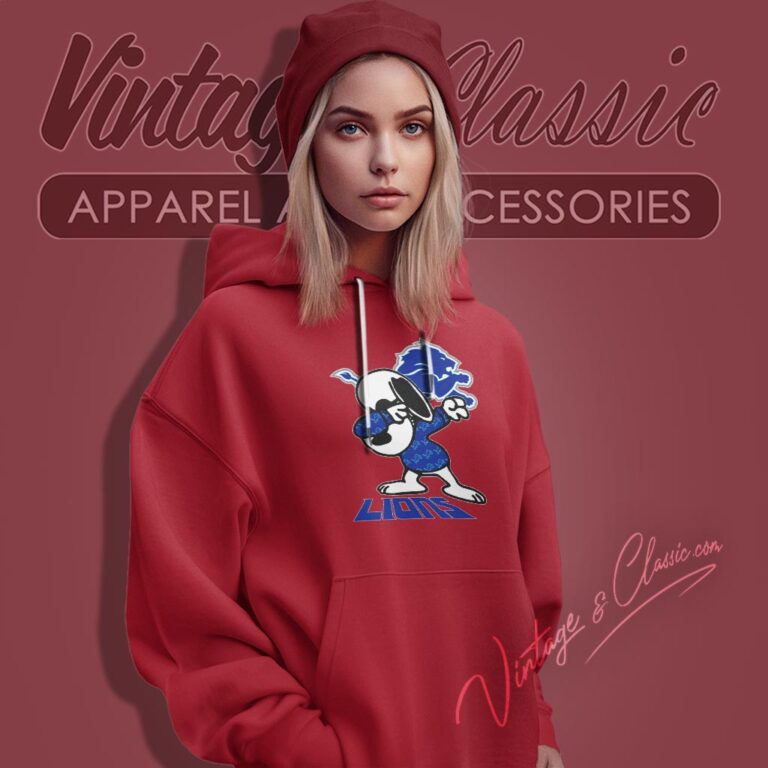 Snoopy Dabbing Detroit Lions Shirt Hoodie Snoopy Dabbing Detroit Lions Shirt Hoodie