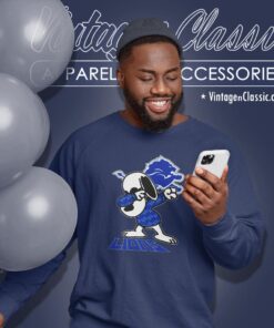 Snoopy Dabbing Detroit Lions Shirt Sweatshirt