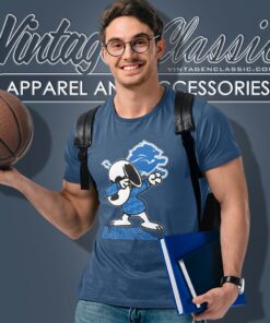 Snoopy Dabbing Detroit Lions Shirt T shirt