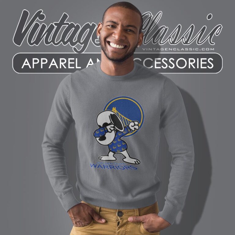 Snoopy Dabbing Golden State Warriors Shirt Sweatshirt Snoopy Dabbing Golden State Warriors Shirt Sweatshirt