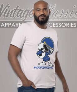 Snoopy Dabbing Golden State Warriors Shirt T shirt