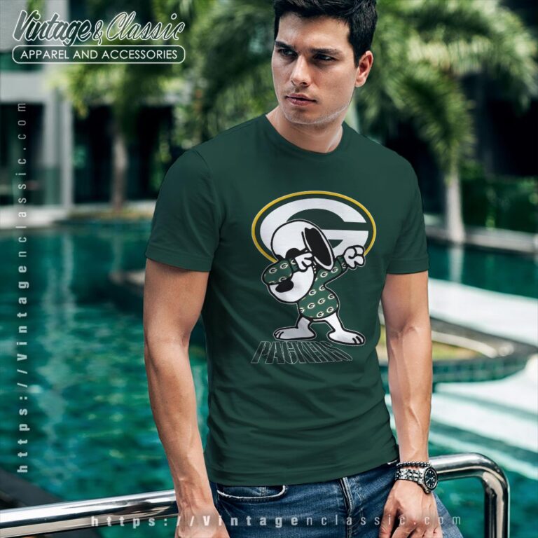Snoopy Dabbing Green Bay Packers Shirt T shirt Snoopy Dabbing Green Bay Packers Shirt T shirt