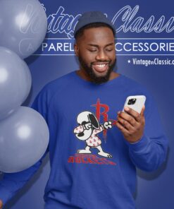Snoopy Dabbing Houston Rockets Shirt Sweatshirt