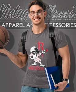 Snoopy Dabbing Houston Rockets Shirt T shirt
