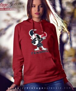 Snoopy Dabbing Houston Texans Shirt