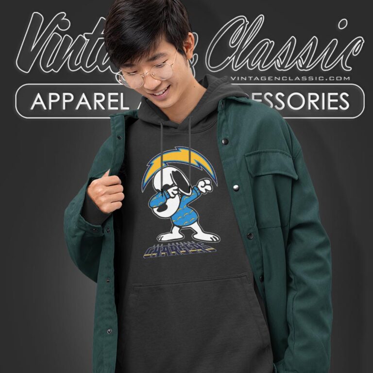 Snoopy Dabbing Los Angeles Chargers Shirt Hoodie Snoopy Dabbing Los Angeles Chargers Shirt Hoodie