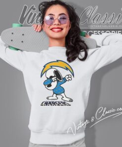 Snoopy Dabbing Los Angeles Chargers Shirt