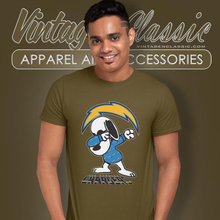 Snoopy Dabbing Los Angeles Chargers Shirt T shirt Snoopy Dabbing Los Angeles Chargers Shirt T shirt