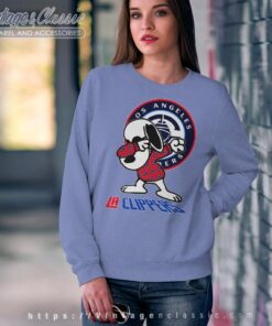 Snoopy Dabbing Los Angeles Clippers Shirt Sweatshirt