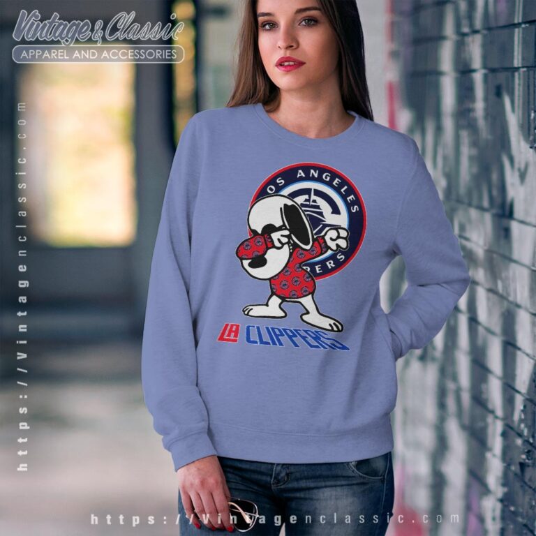 Snoopy Dabbing Los Angeles Clippers Shirt Sweatshirt Snoopy Dabbing Los Angeles Clippers Shirt Sweatshirt