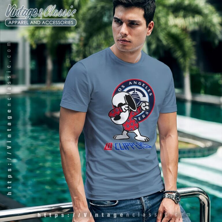 Snoopy Dabbing Los Angeles Clippers Shirt T shirt Snoopy Dabbing Los Angeles Clippers Shirt T shirt
