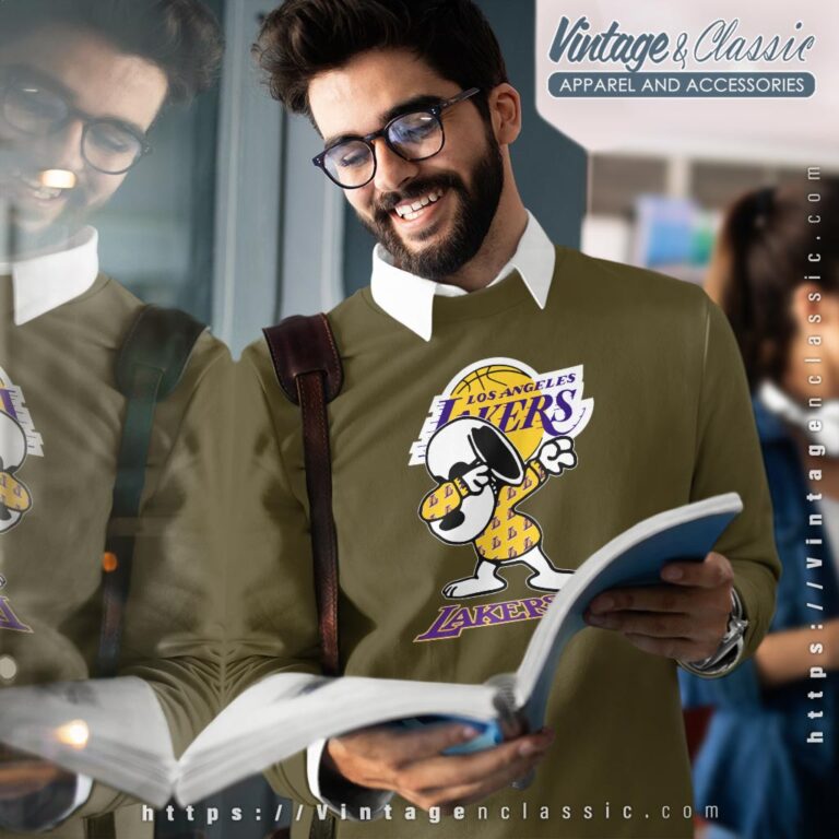 Snoopy Dabbing Los Angeles Lakers Shirt Sweatshirt Snoopy Dabbing Los Angeles Lakers Shirt Sweatshirt