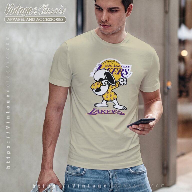 Snoopy Dabbing Los Angeles Lakers Shirt T shirt Snoopy Dabbing Los Angeles Lakers Shirt T shirt