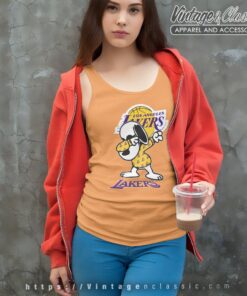 Snoopy Dabbing Los Angeles Lakers Shirt