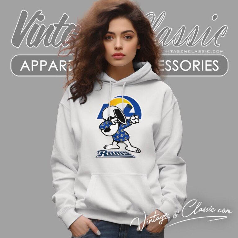 Snoopy Dabbing Los Angeles Rams Shirt Hoodie Snoopy Dabbing Los Angeles Rams Shirt Hoodie
