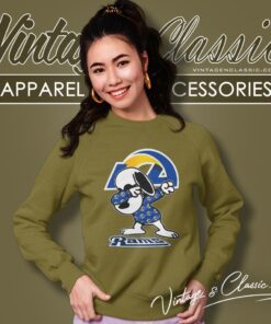 Snoopy Dabbing Los Angeles Rams Shirt 4 Snoopy Dabbing Los Angeles Rams Shirt Sweatshirt