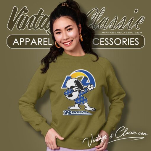 Snoopy Dabbing Los Angeles Rams Shirt