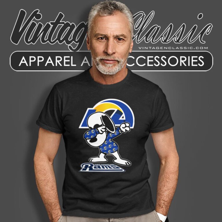 Snoopy Dabbing Los Angeles Rams Shirt T shirt Snoopy Dabbing Los Angeles Rams Shirt T shirt