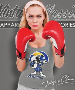 Snoopy Dabbing Los Angeles Rams Shirt 3 Snoopy Dabbing Los Angeles Rams Shirt Tank Top Racerback