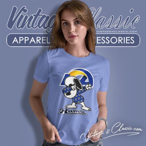 Snoopy Dabbing Los Angeles Rams Shirt