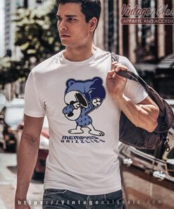 Snoopy Dabbing Memphis Grizzlies Shirt T shirt