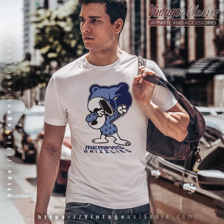 Snoopy Dabbing Memphis Grizzlies Shirt T shirt Snoopy Dabbing Memphis Grizzlies Shirt T shirt