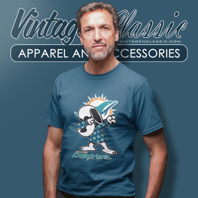 Snoopy Dabbing Miami Dolphins Shirt T shirt Snoopy Dabbing Miami Dolphins Shirt T shirt