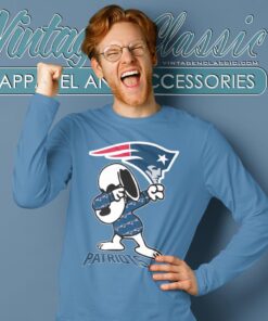 Snoopy Dabbing New England Patriots Shirt
