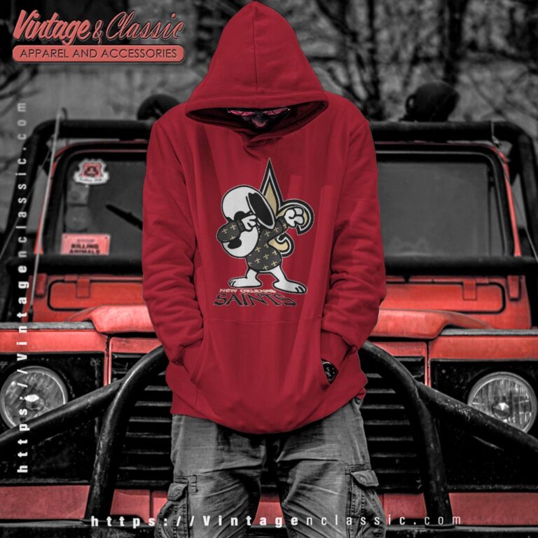 Snoopy Dabbing New Orleans Saints Shirt Hoodie Snoopy Dabbing New Orleans Saints Shirt Hoodie