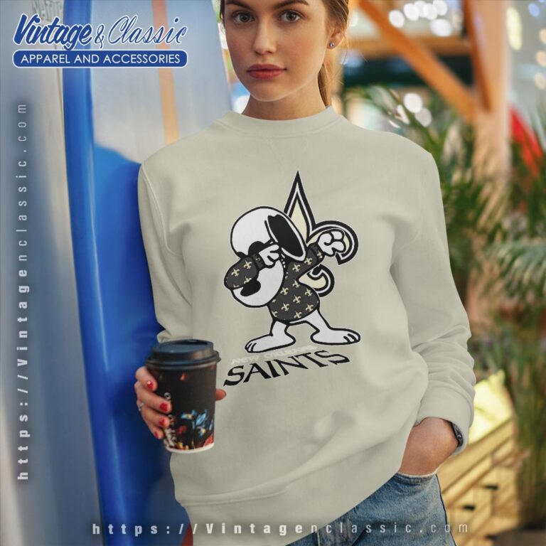 Snoopy Dabbing New Orleans Saints Shirt Sweatshirt Snoopy Dabbing New Orleans Saints Shirt Sweatshirt