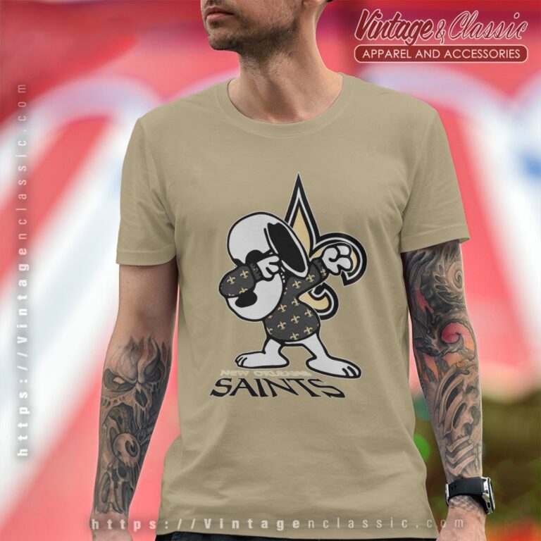 Snoopy Dabbing New Orleans Saints Shirt T shirt Snoopy Dabbing New Orleans Saints Shirt T shirt