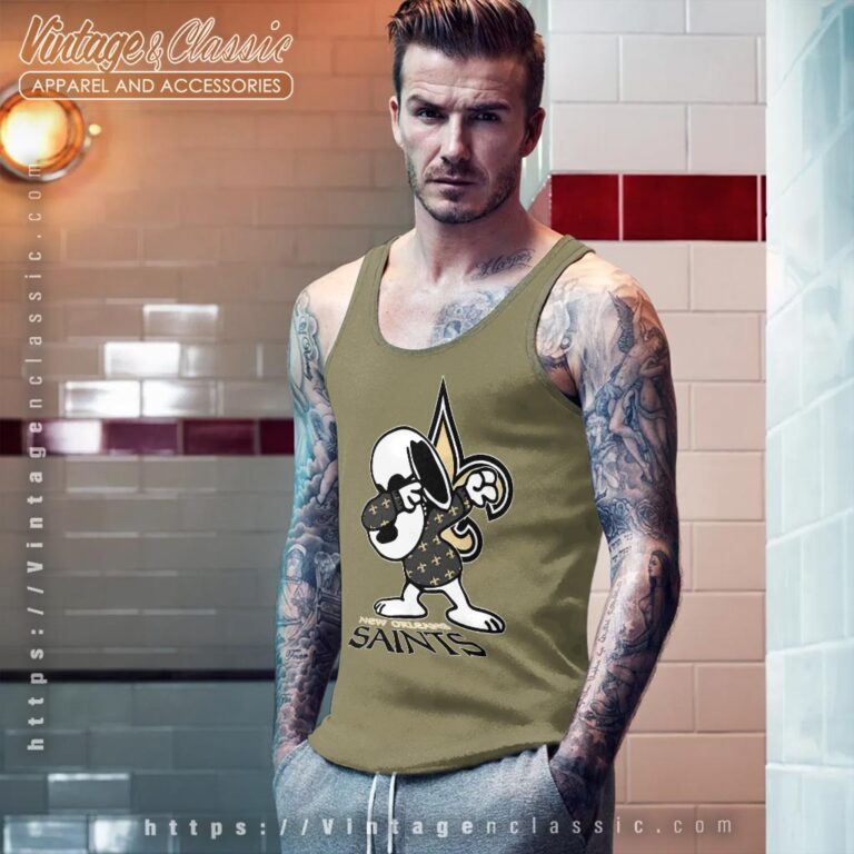 Snoopy Dabbing New Orleans Saints Shirt Tank Top Racerback Snoopy Dabbing New Orleans Saints Shirt Tank Top Racerback