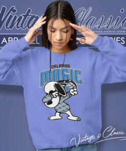 Snoopy Dabbing Orlando Magic Shirt Sweatshirt