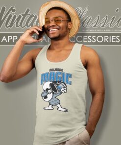 Snoopy Dabbing Orlando Magic Shirt Tank Top Racerback