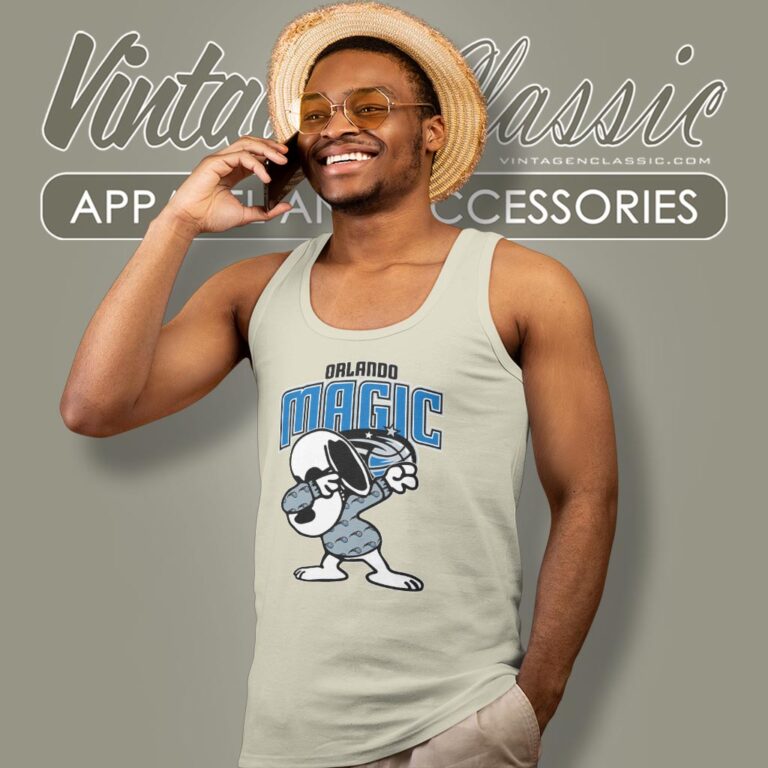 Snoopy Dabbing Orlando Magic Shirt Tank Top Racerback Snoopy Dabbing Orlando Magic Shirt Tank Top Racerback