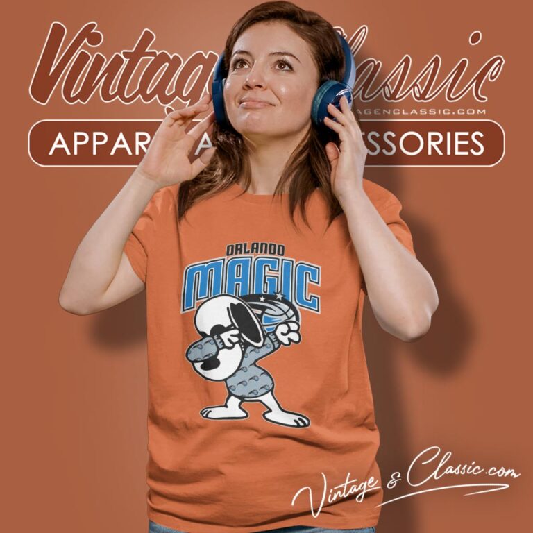 Snoopy Dabbing Orlando Magic Shirt Women T shirt Snoopy Dabbing Orlando Magic Shirt Women T shirt