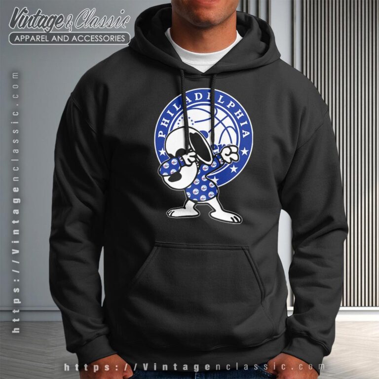 Snoopy Dabbing Philadelphia 76ers Shirt Hoodie Snoopy Dabbing Philadelphia 76ers Shirt Hoodie