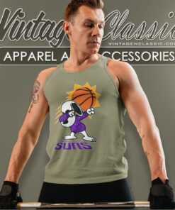 Snoopy Dabbing Phoenix Suns Shirt 4 Snoopy Dabbing Phoenix Suns Shirt Tank Top Racerback