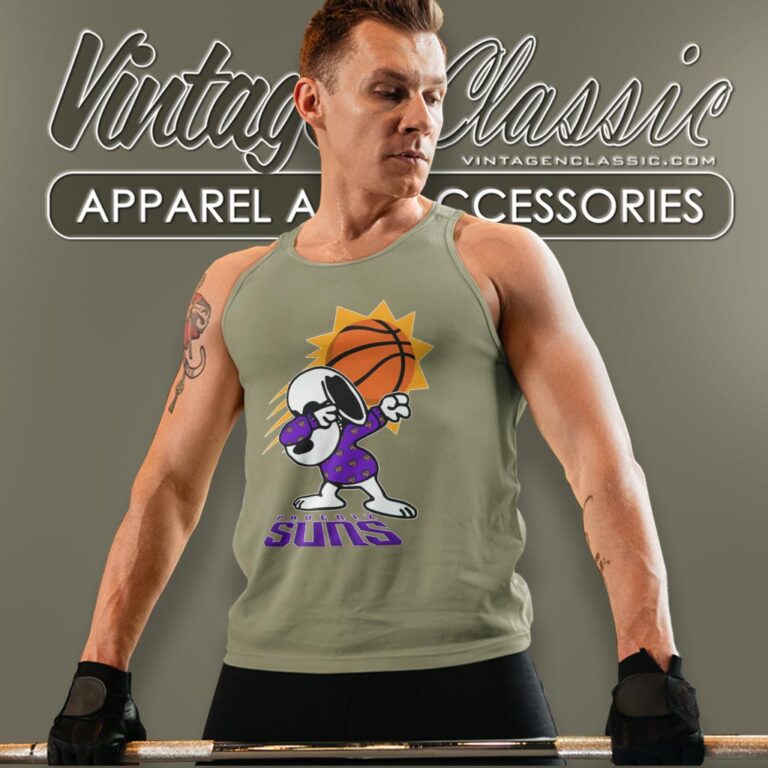 Snoopy Dabbing Phoenix Suns Shirt Tank Top Racerback Snoopy Dabbing Phoenix Suns Shirt Tank Top Racerback