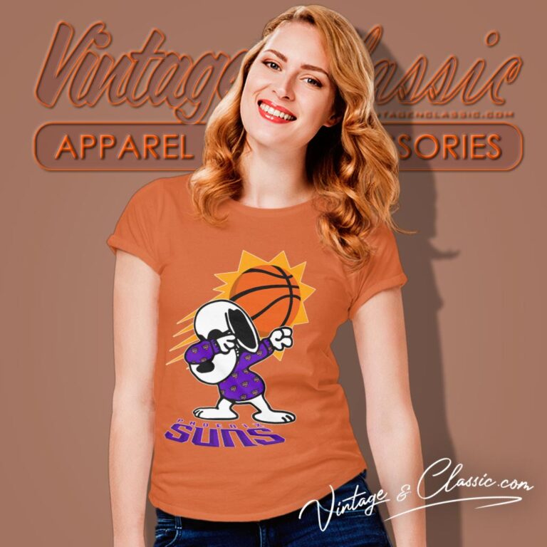 Snoopy Dabbing Phoenix Suns Shirt Women T shirt Snoopy Dabbing Phoenix Suns Shirt Women T shirt