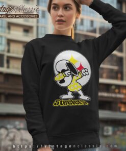 Snoopy Dabbing Pittsburgh Steelers Shirt Sweatshirt