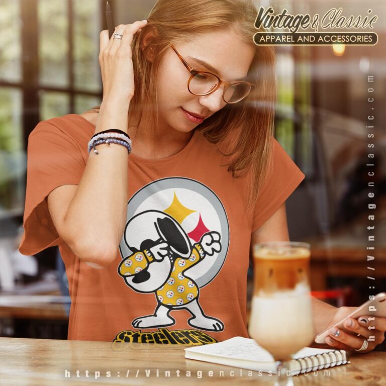 Snoopy Dabbing Pittsburgh Steelers Shirt Women T shirt Snoopy Dabbing Pittsburgh Steelers Shirt Women T shirt