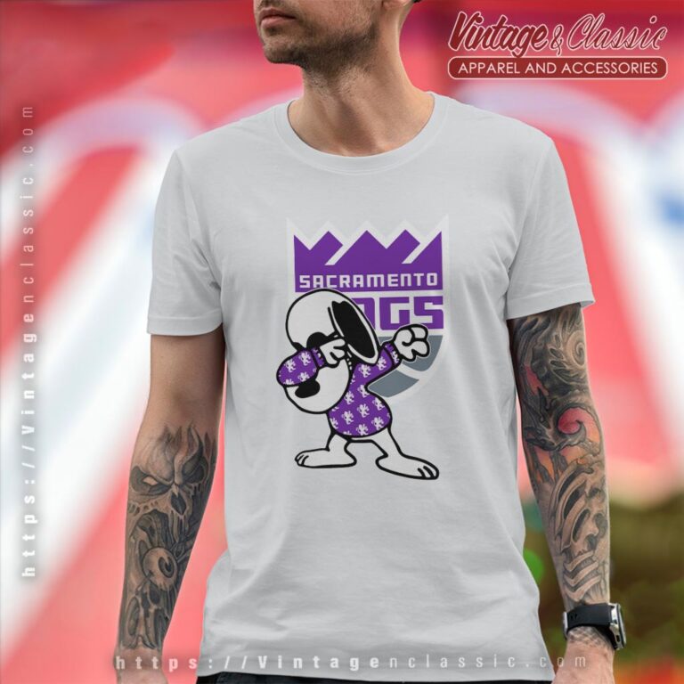 Snoopy Dabbing Sacramento Kings Shirt T shirt Snoopy Dabbing Sacramento Kings Shirt T shirt