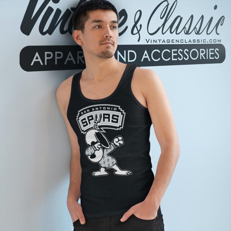 Snoopy Dabbing San Antonio Spurs Shirt Tank Top Racerback Snoopy Dabbing San Antonio Spurs Shirt Tank Top Racerback